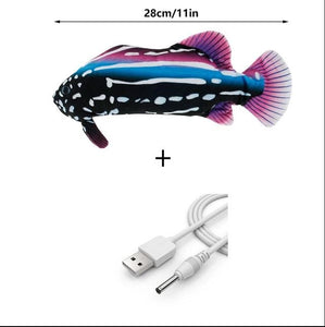 Chat électrique jouet poisson 3D